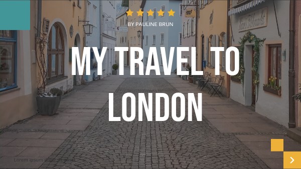 My travel to London | Genially