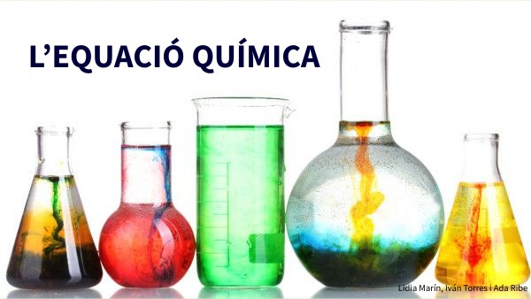 L’equació química