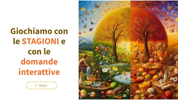 Copia - le 4 stagioni - domande interattive