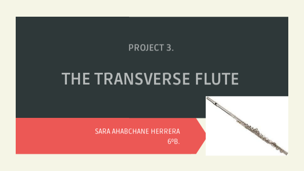 Transverse flute | Genially