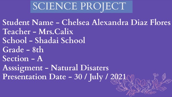 SCIENCE III PARTIAL PROJECT | Genially