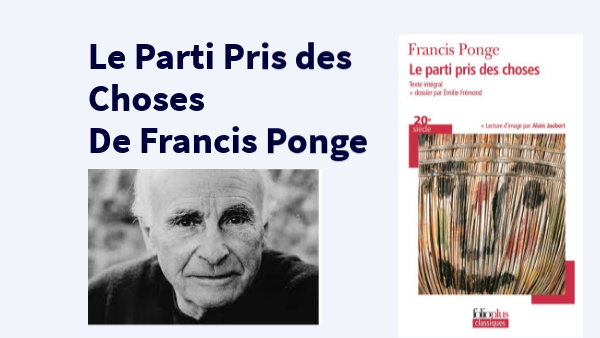 Parti Pris Des Choses Ponge view.genially.com