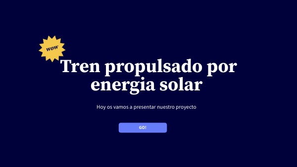 tren solar español