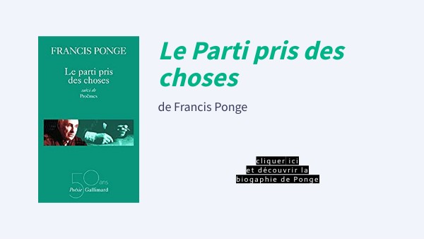 Parti Pris Des Choses Ponge view.genially.com
