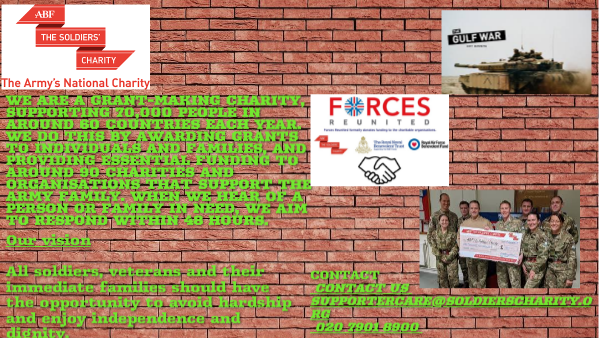 ABF THE SOLIDERS CHARITY POSTER