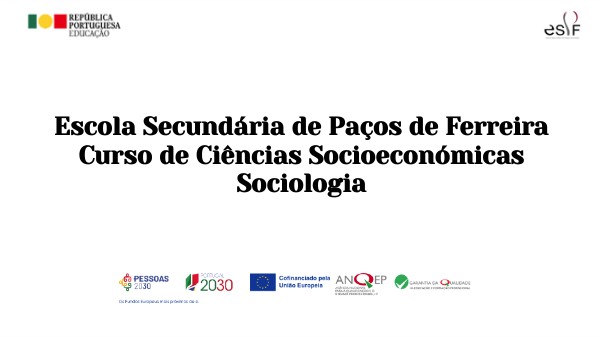 Sociologia e conhecimento da realidade social | Genially