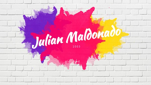PRESENTACIÓN JULIAN MALDONADO