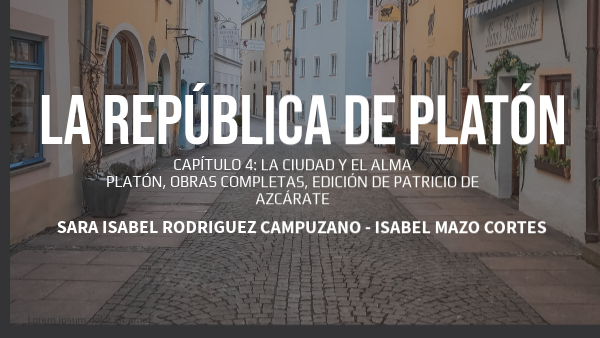 CAPITULO 4-LA REPUBLICA DE PLATON