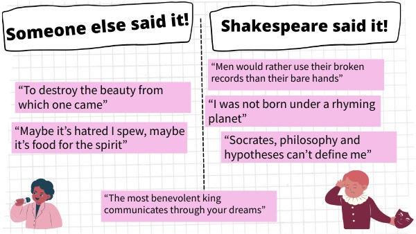 Who Said It? | Genially