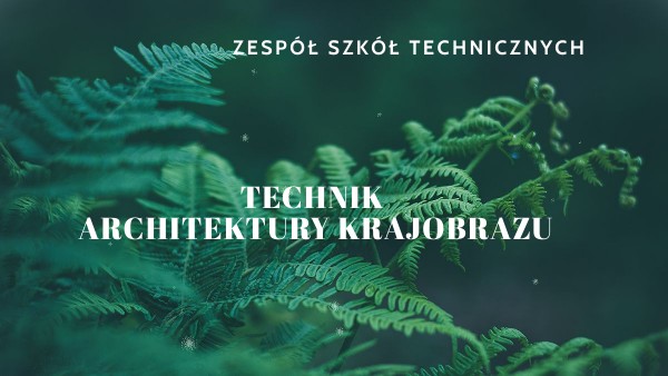 Technik Architektury Krajobrazu Plan Lekcji view.genially.com