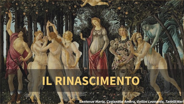 Il Rinascimento