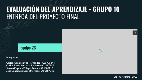 Entrega Proyecto Final