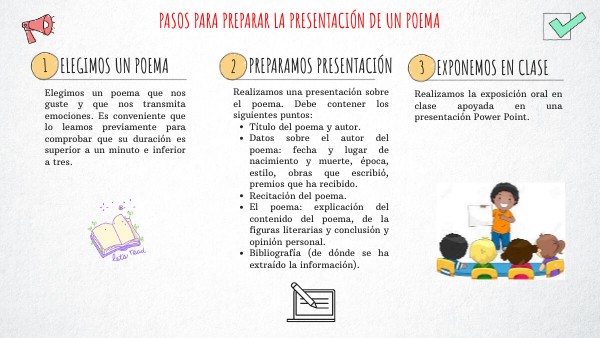 PRESENTACIÓN DE UN POEMA