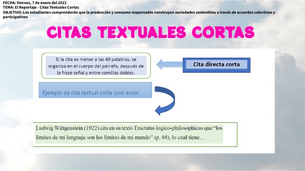 EL REPORTAJE PARTE I | Genially