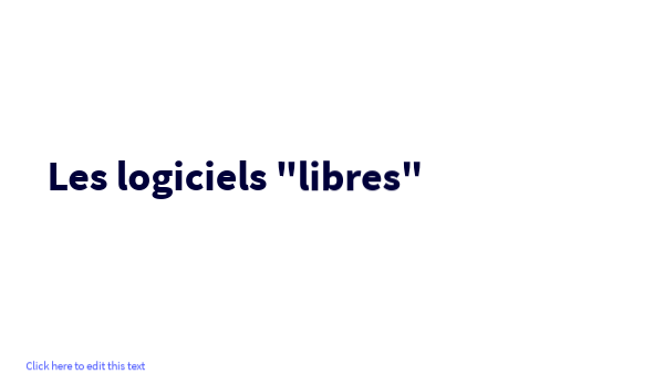 Présentation logiciels libres VG 150321 | Genially