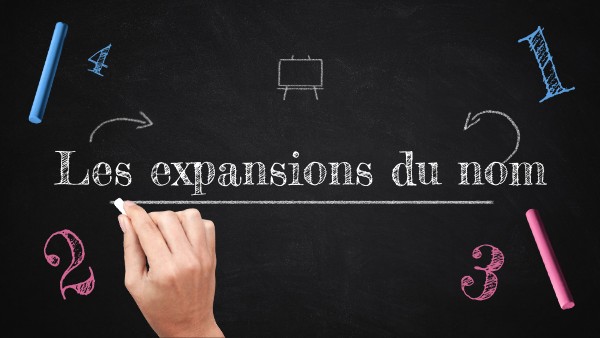 Les expansions du nom | Genially