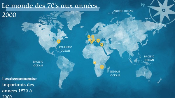 OCEANIC WORLD MAP
