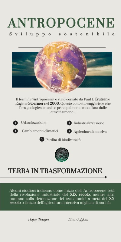 Antropocene | Genially