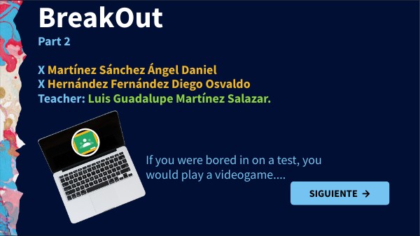 BreakOut | Genially
