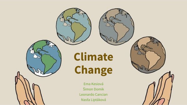CLIMATE CHANGE | Genially
