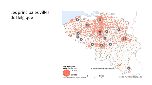 Les principales villes de Belgique | Genially