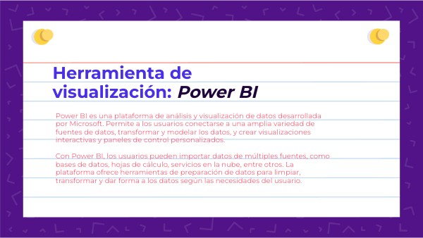 Herramienta de visualización: Power BI | Genially