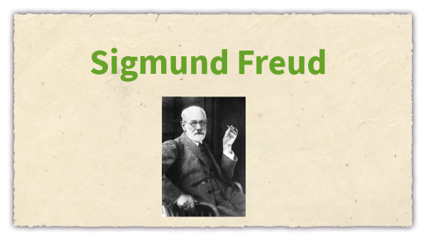 Sigmund Freud