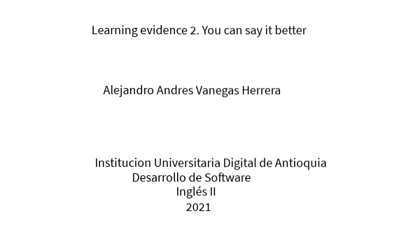 Learning evidence 2 | Genially