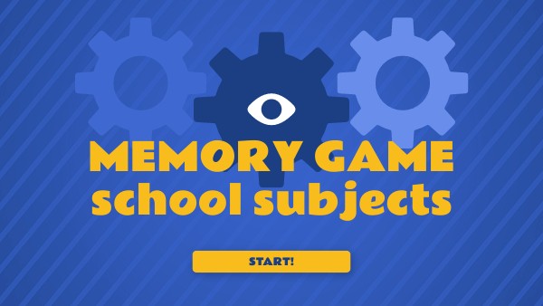 MEMORY GAME | Genially