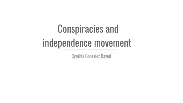 The independence | Genially