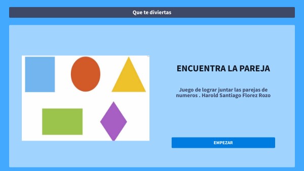 ENCUENTRA LA PAREJA | Genially