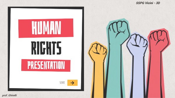3D - CIVICS - HUMAN RIGHTS PRESENTATION | Genially