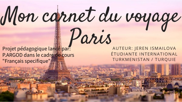 Carnet du voyage à Paris, Jeren