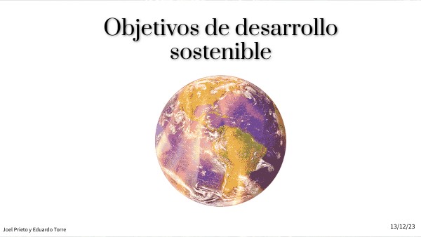 PRESENTACIÓN ODS | Genially