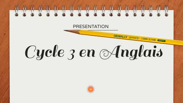 NOTEBOOK PRESENTATION | Genially