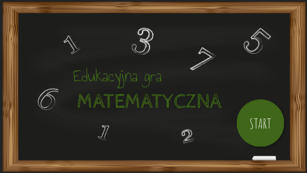 EDUKACYJNA GRA MATEMATYCZNA