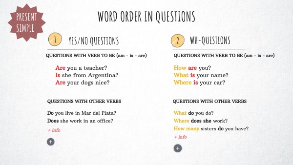 Questions (Past and Present) | Genially