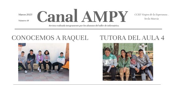 CANAL AMPY NÚMERO 18 | Genially
