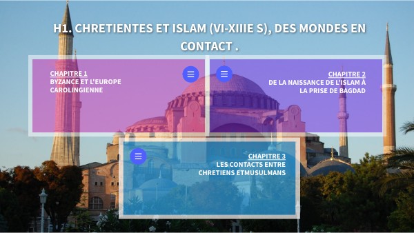 5H1. Chrétientés et Islam | Genially