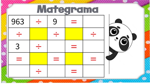 Mategrama 2 | Genially