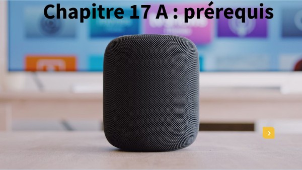 Chapitre 17 A quiz prerequis | Genially
