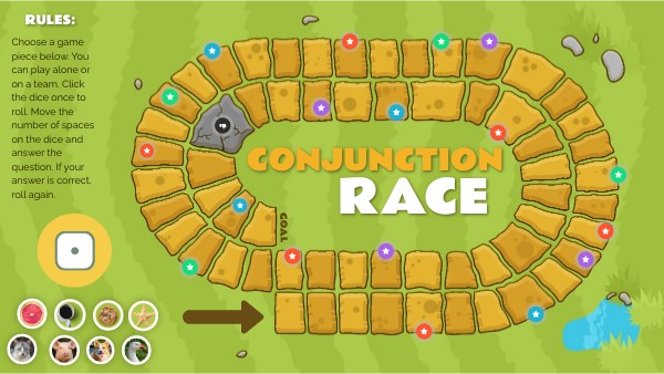 Conjunction Race | Genially