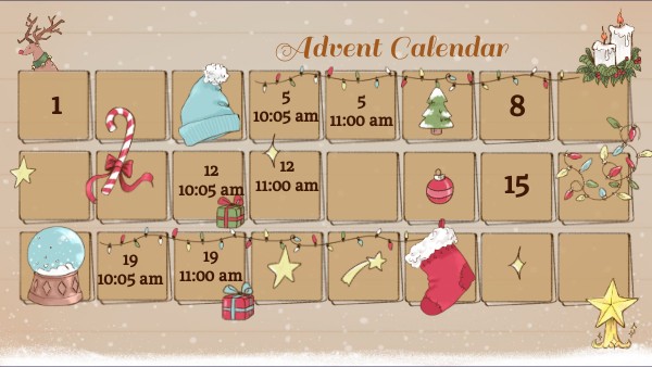ADVENT CALENDAR 5èmeA | Genially