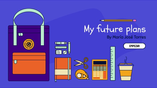 My Future Plans | Genially