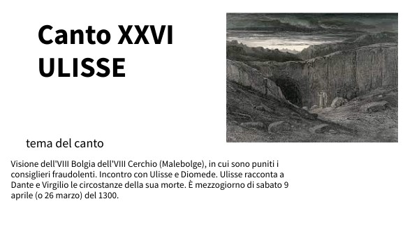26 canto | Genially