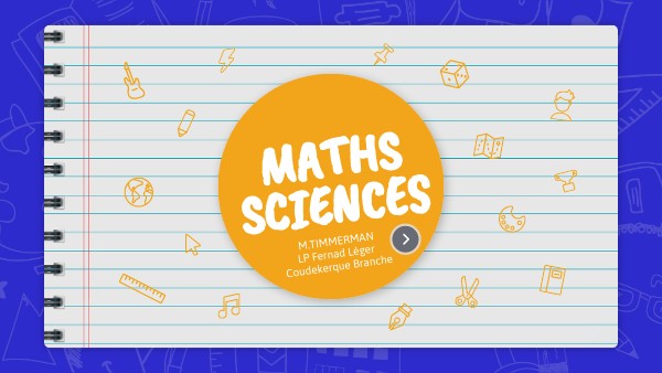 Maths sciences télétravail | Genially