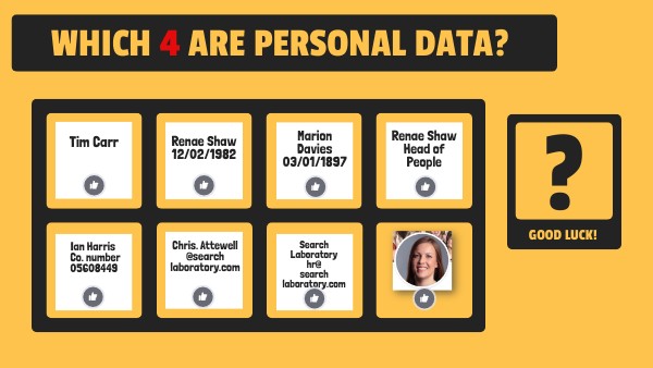 DRAFT- Personal data game | Genially