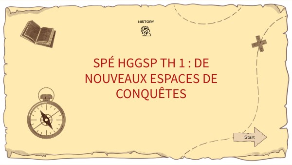 spé hggsp - th 1 - Nouveaux espaces de conquêtes | Genially