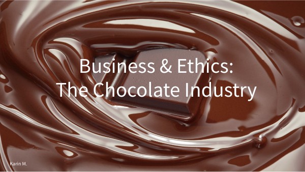 Chocolate - General Chocolate Service Focuses In Un Ambient