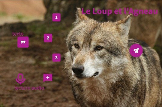 Texte 1 Le Loup et l'Agneau 6e 3 | Genially